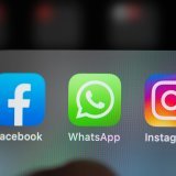 De ces trois applications, seul le service de messagerie WhatsApp est dorénavant accessible en Russie (archives).